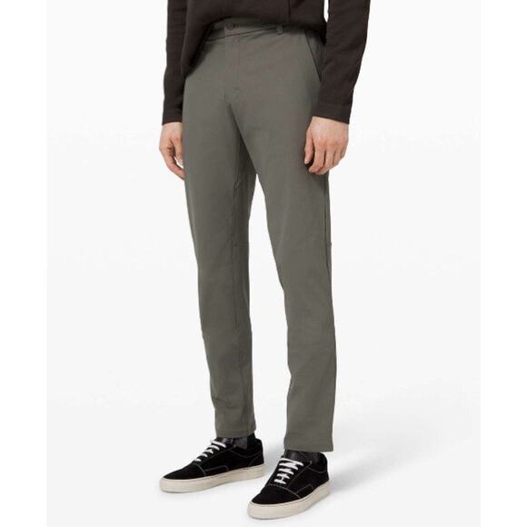 Lululemon MP26 Men’s Commission Classic-Fit Pant 28” – Size 31 Grey Sage - Picture 1 of 6